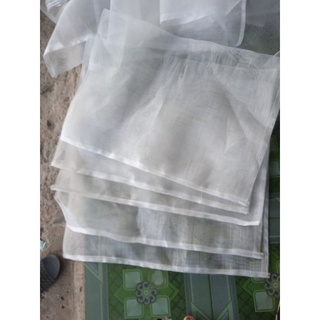 Combo túi bao trái cây lưới cước 50 túi kích thước 30x35