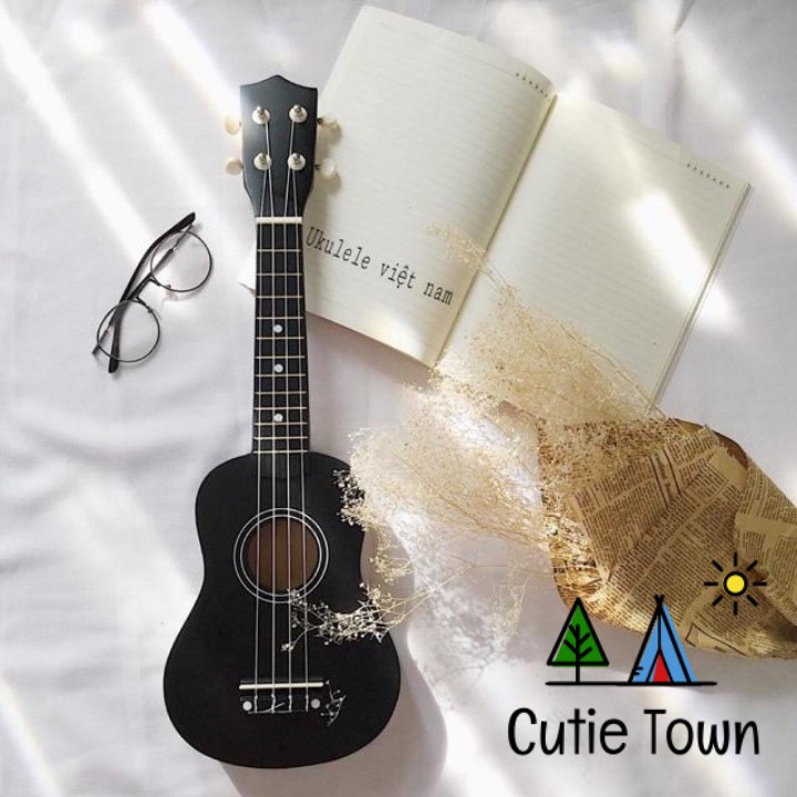 [GIAO NHANH 2H] Đàn Ukulele Soprano Giá Rẻ Cutie Town - Nhiều màu - Hàng Có Sẵn