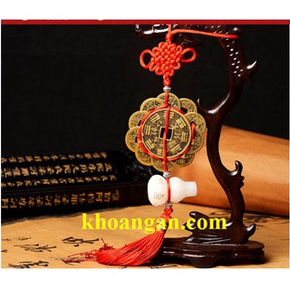 Dây treo đồng tiền xu may mắn