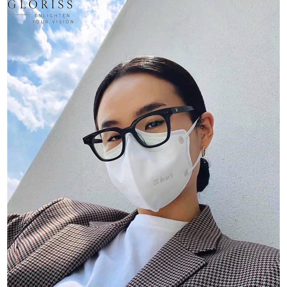 Gọng kính cận nam nữ thời trang GLORISS - SOUTHSIDE SIÊU CẤP cắt mắt cận viễn loạn thoải mái