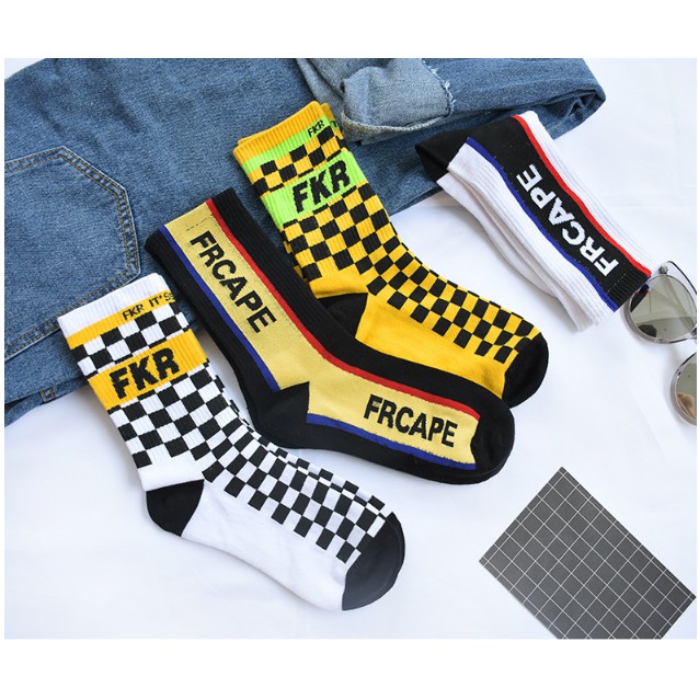 Tất nam nữ cao cổ phong cách Unisex FRCAPE - Hàng Cao Cấp
