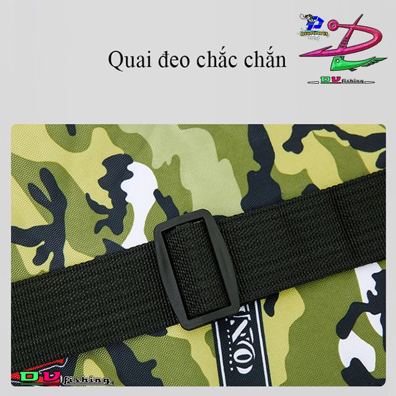 Túi Đựng Cần Câu Cá Rằn ri (130 X 20) gấp gọn tiện lợi.