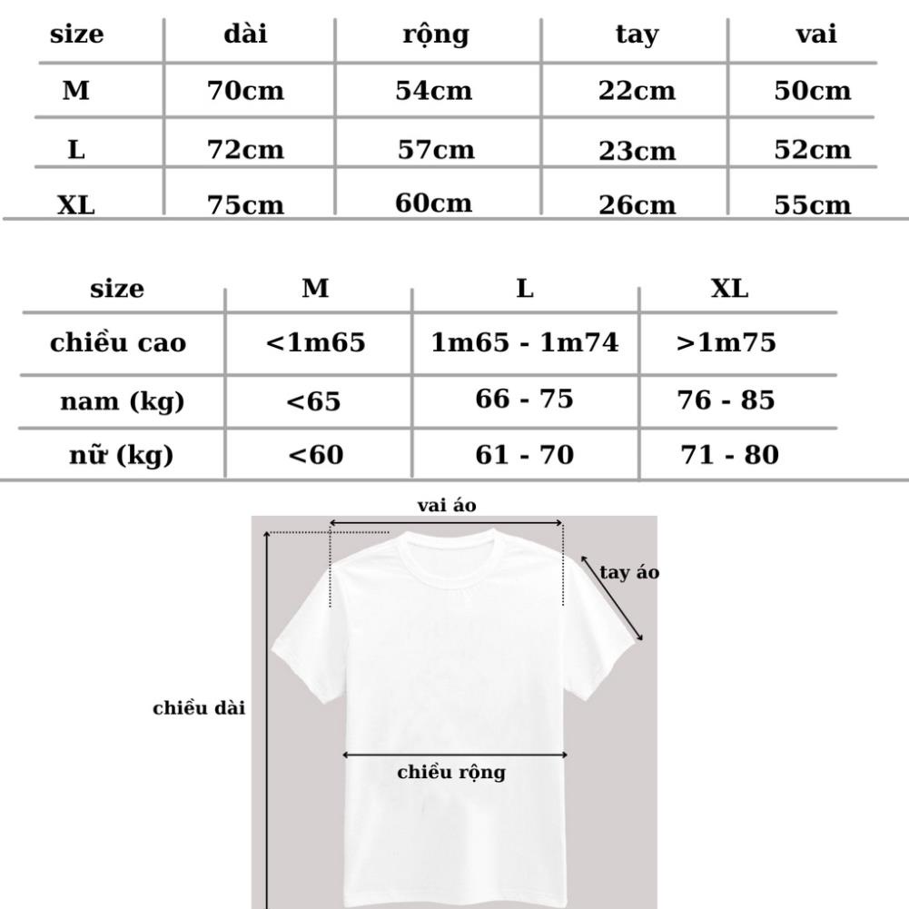 SALE Áo thun nam nữ đẹp Áo phông tay ngắn - tay lỡ cổ tròn cotton co dãn 4 chiều