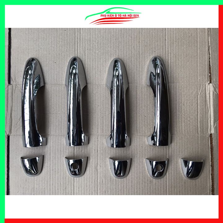 Ốp tay hõm mạ crom Suzuki XL7 2020-2023 sáng bóng chống trầy bảo vệ cửa xe ô tô