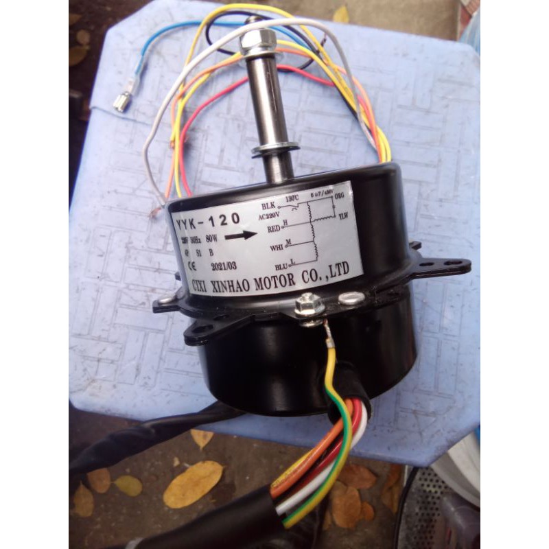 Mô tơ quạt hơi nước Y Y K - 120, công suất 80w.