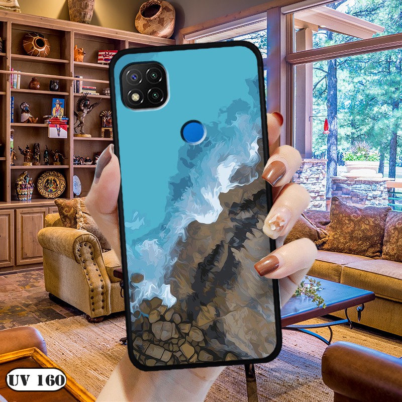 Ốp lưng nhám Xiaomi Redmi 9C- in hình