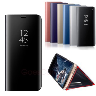 Ốp điện thoại nắp gập mặt gương thời trang cho Huawei Mate 20 / Pro / Lite / Mate 20X