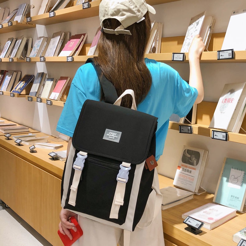 Balo đeo vai IELGY kiểu dáng đơn giản phong cách Hàn Quốc thời trang cho nữ