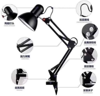Đèn học kẹp bàn chống cận thị