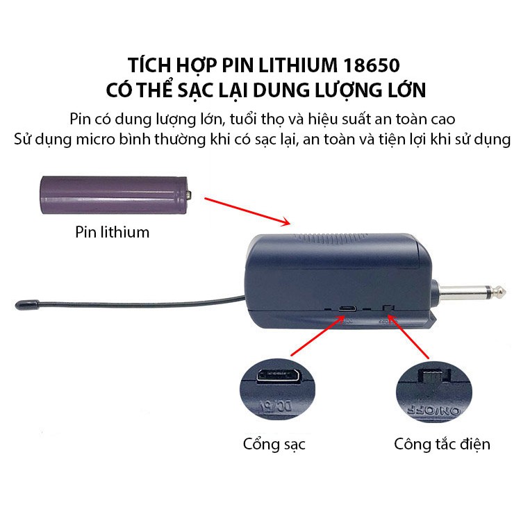 [2 mic] Micro karaoke không dây cao cấp JSJ W-15 tích hợp màn hình led chuyên nghiệp,sử dụng công nghệ sơn tĩnh điện