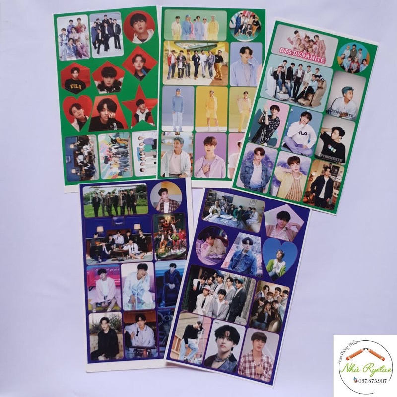 Hình dán IDOL BTS - BLACKPINK - JACK