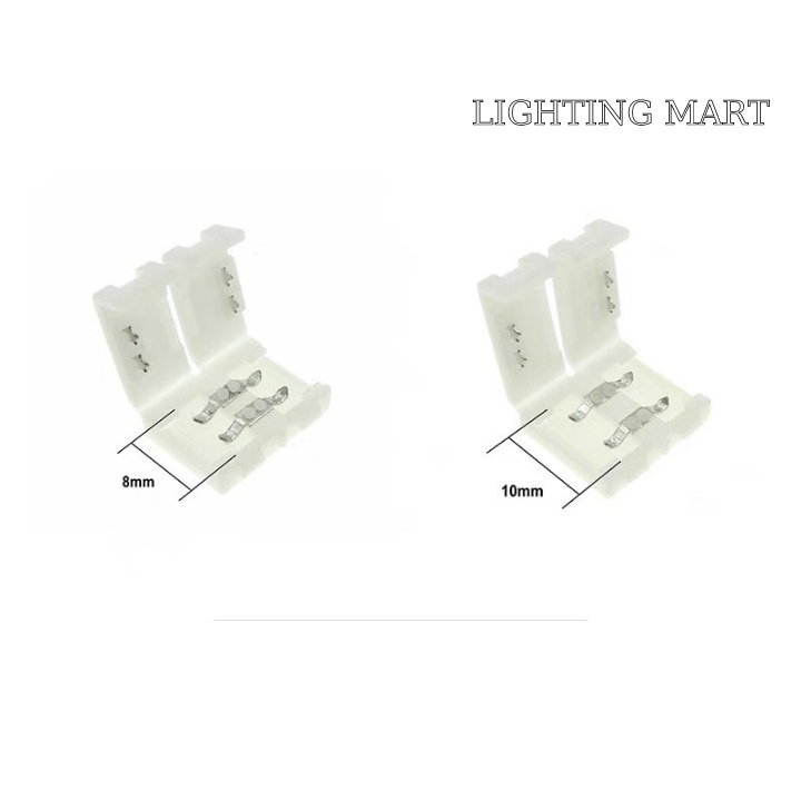 Khớp nối LED dây dán 12V bản 8mm 10mm - Phụ kiện đấu nối dây led dán 12V