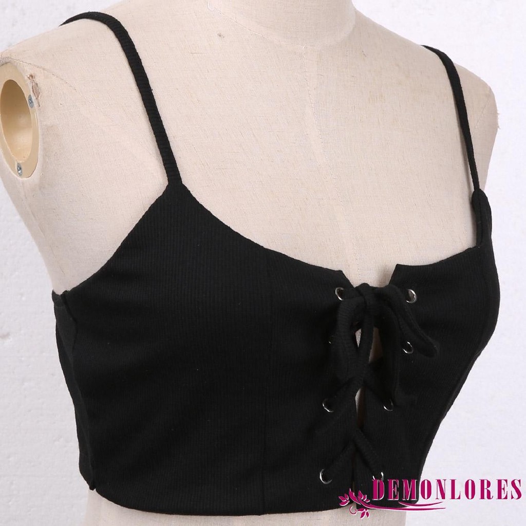 Áo lửng hai dây kiểu dáng trẻ trung quyến rũ dành cho nữ