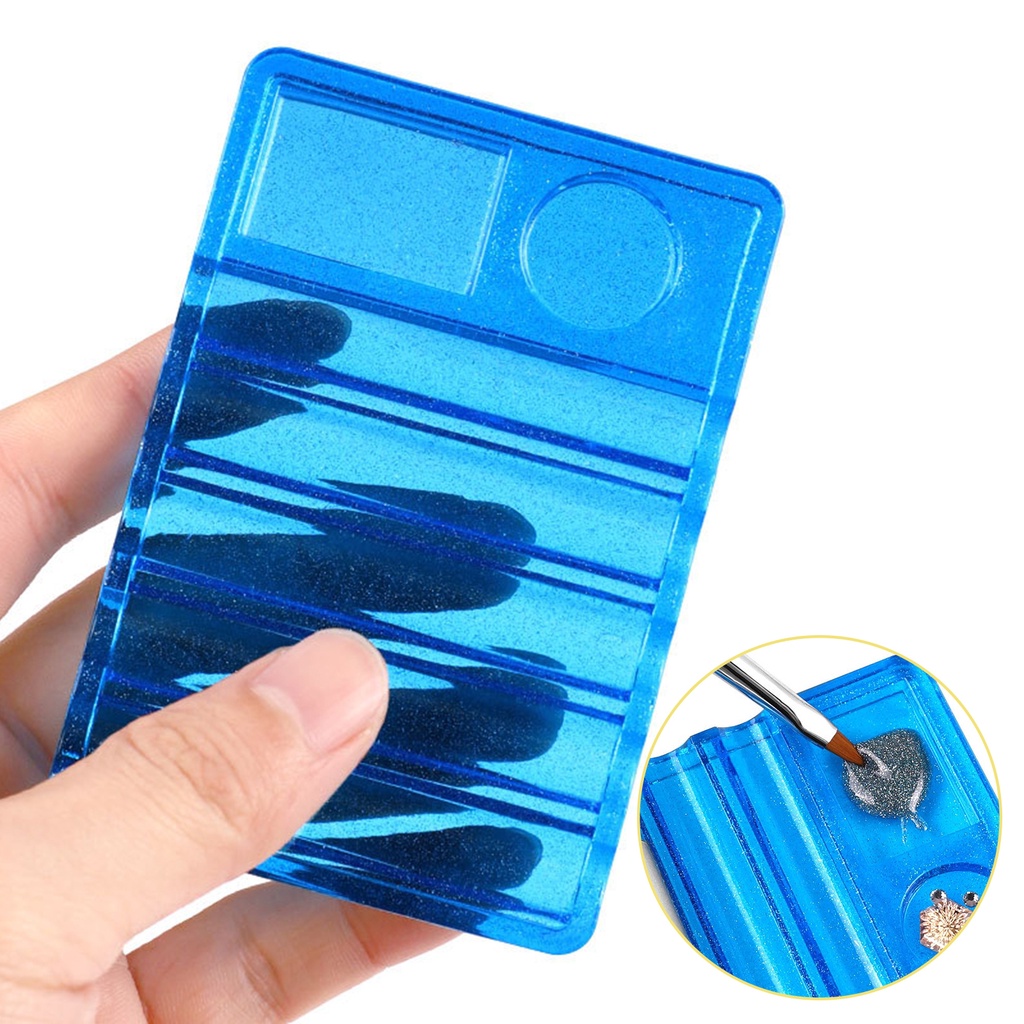 Giá Đỡ Cọ Trang Trí Móng Tay 7 Ngăn Gọn Nhẹ DIY
