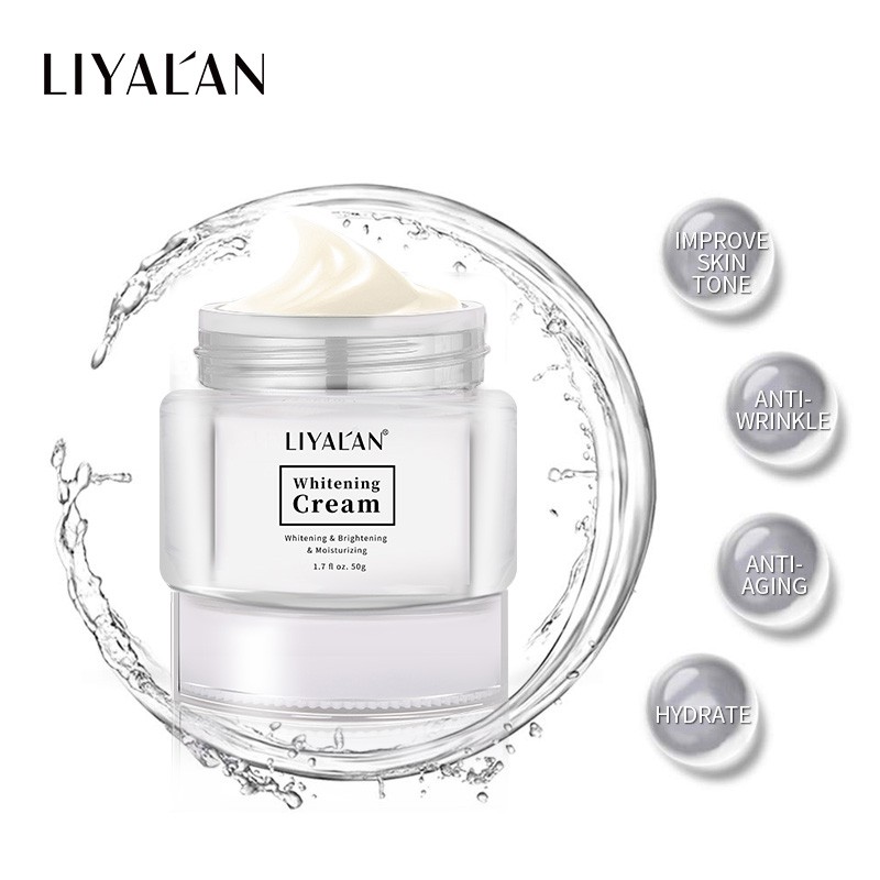 Kem Dưỡng Trắng Da LIYAL'AN Dưỡng Ẩm Chống Nếp Nhăn 50g