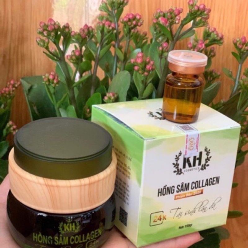 Mặt Nạ Dưỡng Da Hồng Sâm Collagen Kim Hoàng (tặng serum+sữa rửa mặt)