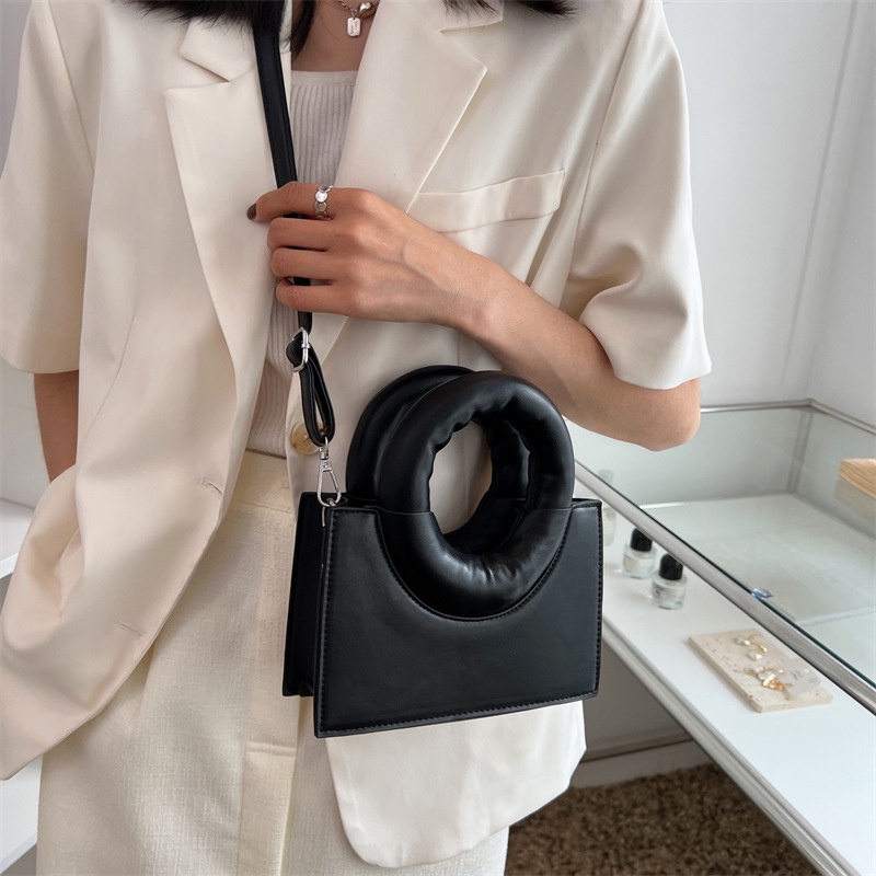 Túi Đeo Chéo Màu Sắc Trơn Chất Lượng Cao Thời Trang Cho Nữ