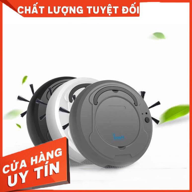 [XẢ KHO+FREE SHIP] Rô bốt hút bụi lau nhà,tự động lau nhà hút bụi, cảm biến tránh né vật cản, tự động tìm bụi bẩn