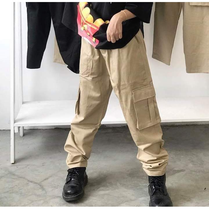 QUẦN KAKI TÚI HỘP - BOX PANTS UNISEX ❤️FREESHIP❤️ ☂️ Nam nữ unisex