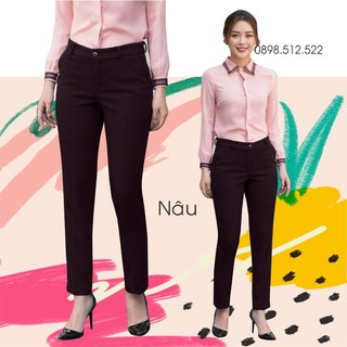 QUẦN TÂY NỮ, đến 80kg, CO GIÃN 4 CHIỀU( HÀNG VKXK, Khóa thật , có ủi ly, ít nhăn)
