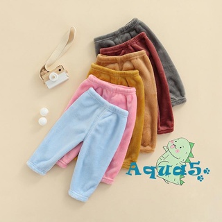 Quần legging thể thao vải nhung dày giữ ấm cho bé