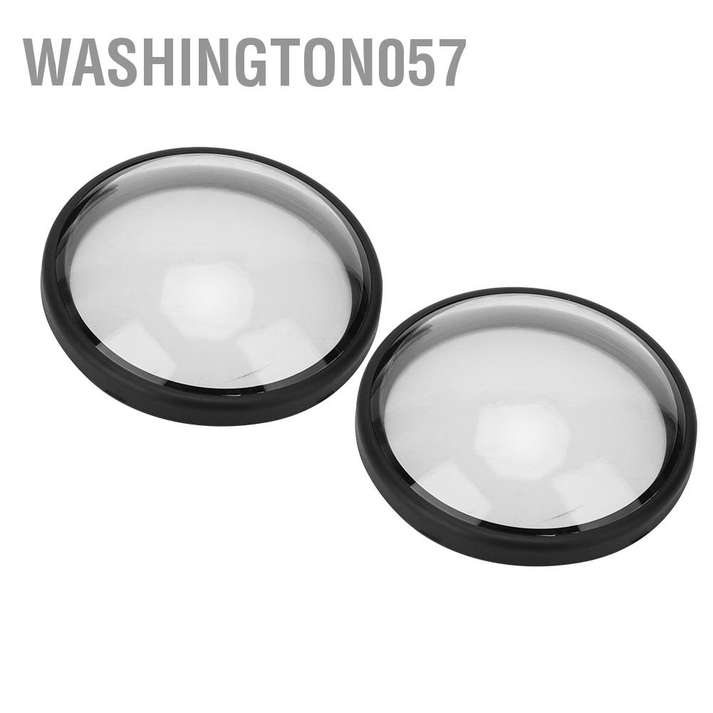 Washington057 2PCS Acrylic Waterproof Dustproof Anti-oil Protective Lens Cover for GoPro Max Sports Cameras