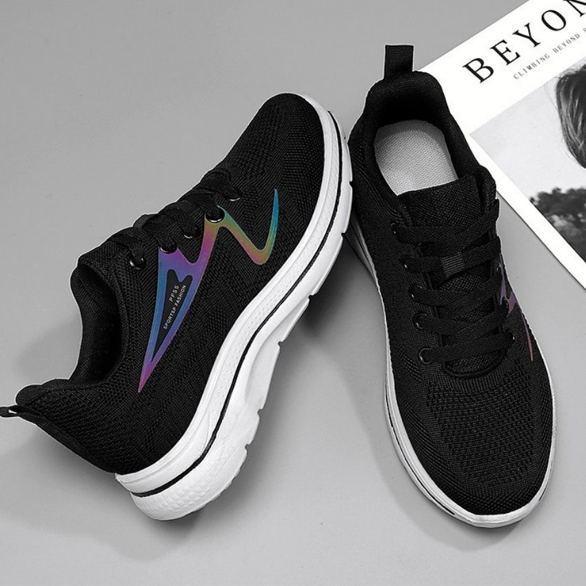 Giày Thể Thao Nữ Xuất Khẩu Kiểu Dáng Hàn Quốc Cao Cấp Mẫu Mới Êm Chân Thoáng Khí Gttn12