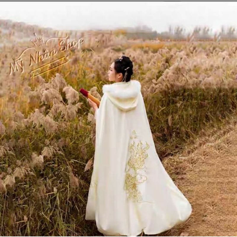 Áo choàng cổ trang mùa đông dành cho nam nữ