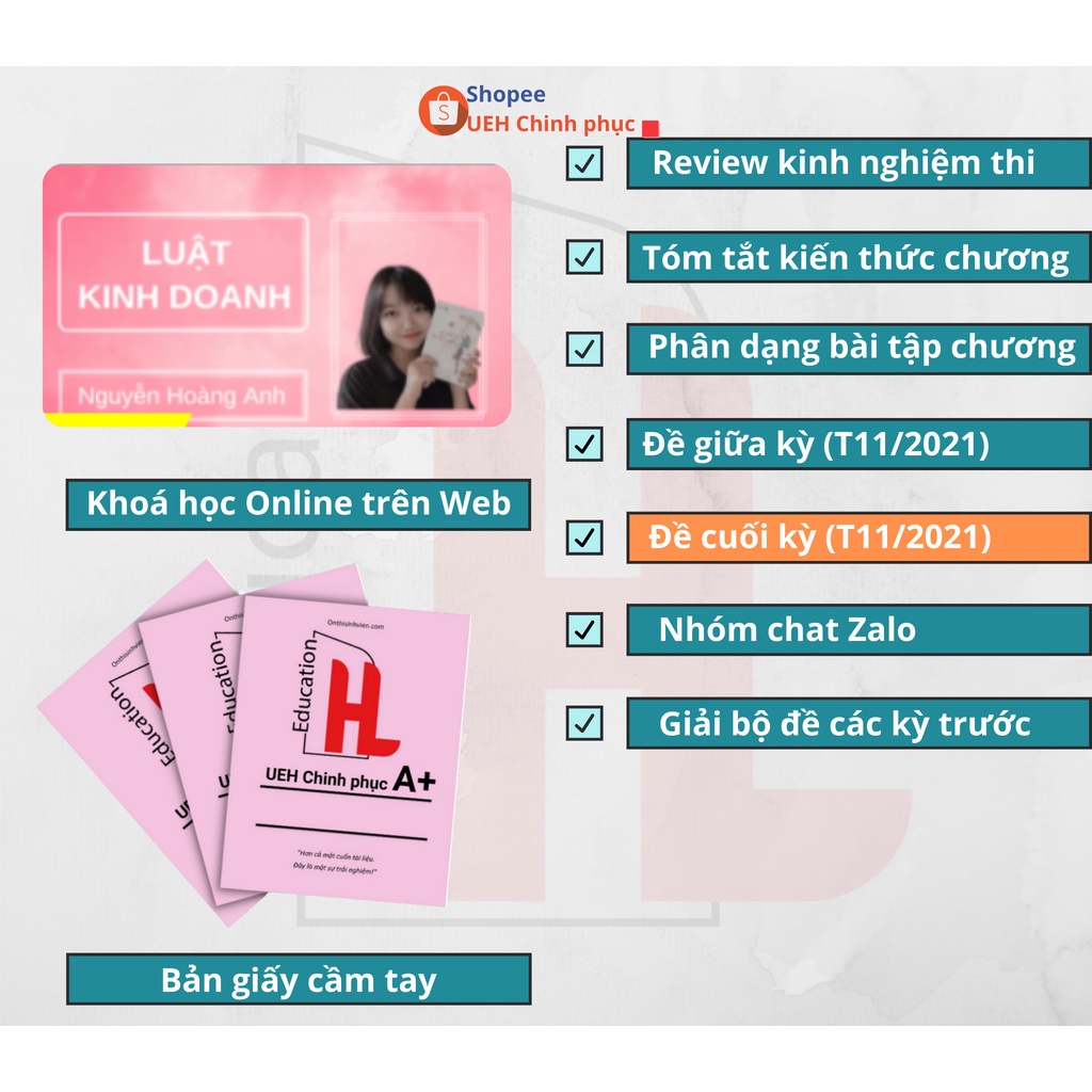 UEH Chinh phục A+ LKD