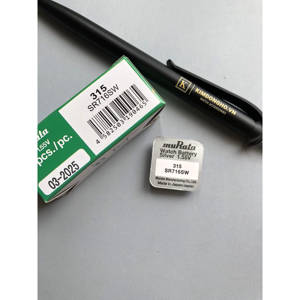 Viên pin đồng hồ Sony 721 chuyên thay pin đồng hồ đeo tay, điều khiển các loại - SR721SW - 362