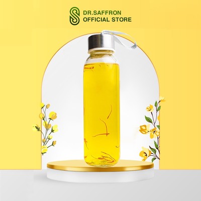 [Gift] Bình đựng nước thủy tinh Dr.Saffron dung tích 300ml