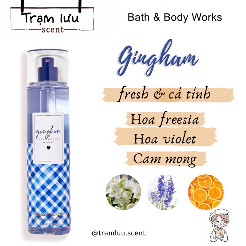 Xịt thơm toàn thân body mist Bath And Body Works 236ML phulieutocpinky Phụ Liệu Tóc Pinky | BigBuy360 - bigbuy360.vn