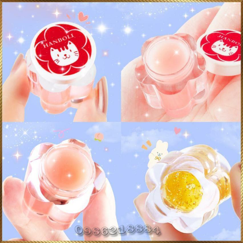 Mặt nạ môi kiêm son dưỡng Hanboli Moisturizing Lip Mask dưỡng mềm mịn hồng môi HPM2