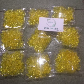 Hoa pha lê 6 cánh (20 hoa) nhìu màu