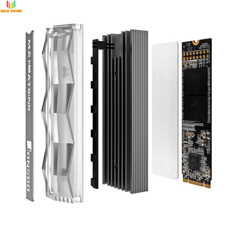 Tản nhiệt SSD M2 2280 Jonsbo Color | BigBuy360 - bigbuy360.vn