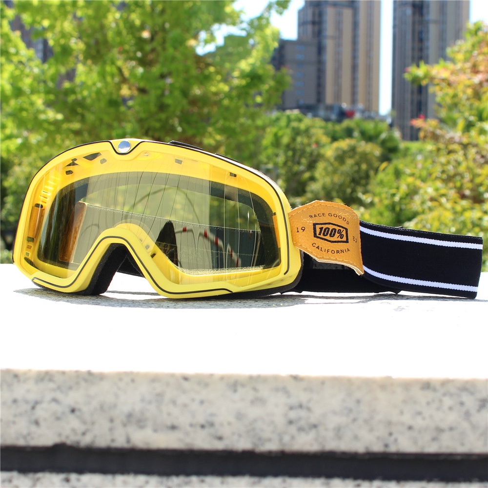 Kính Bảo Hộ Gắn Mũ Bảo Hiểm Phong Cách Retro 100% Harley