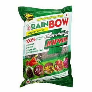 Phân bón hữu cơ rain bow nhập khẩu japan gói 1kg