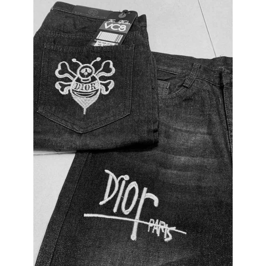 Quần short Jean | Quần đùi nam trẻ trung năng động thêu họa tiết | BigBuy360 - bigbuy360.vn