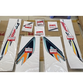 Bộ tem xe wave alpha mẫu nhỏ đời 2000-2005 đủ màu ... chính hãng honda