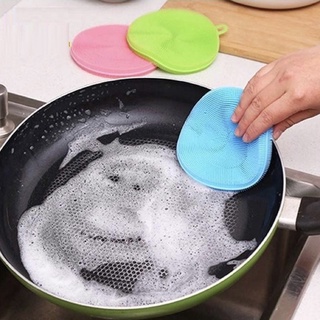 Miếng Rửa Chén Bát Silicon Siêu Sạch, Siêu Bền