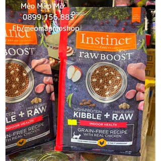 INSTINCT RAW FOOD HẠT KHÔ CAO CẤP DÀNH CHO MÈO
