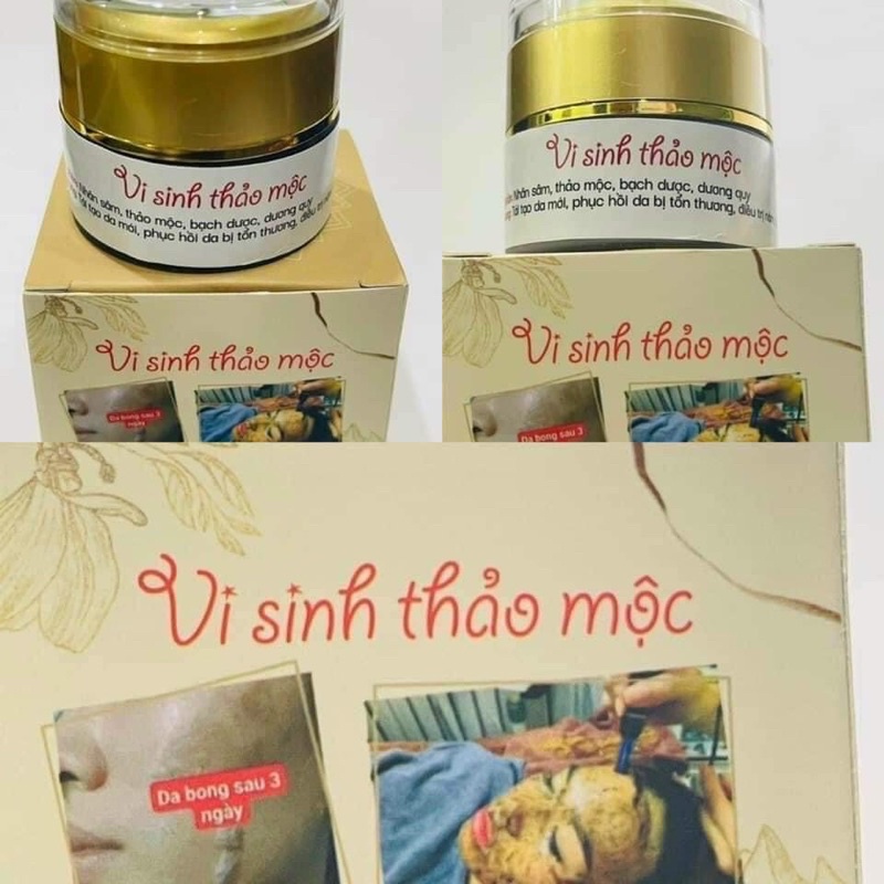 Vi Sinh Thảo mộc dùng trong spa thẫm mỹ viện