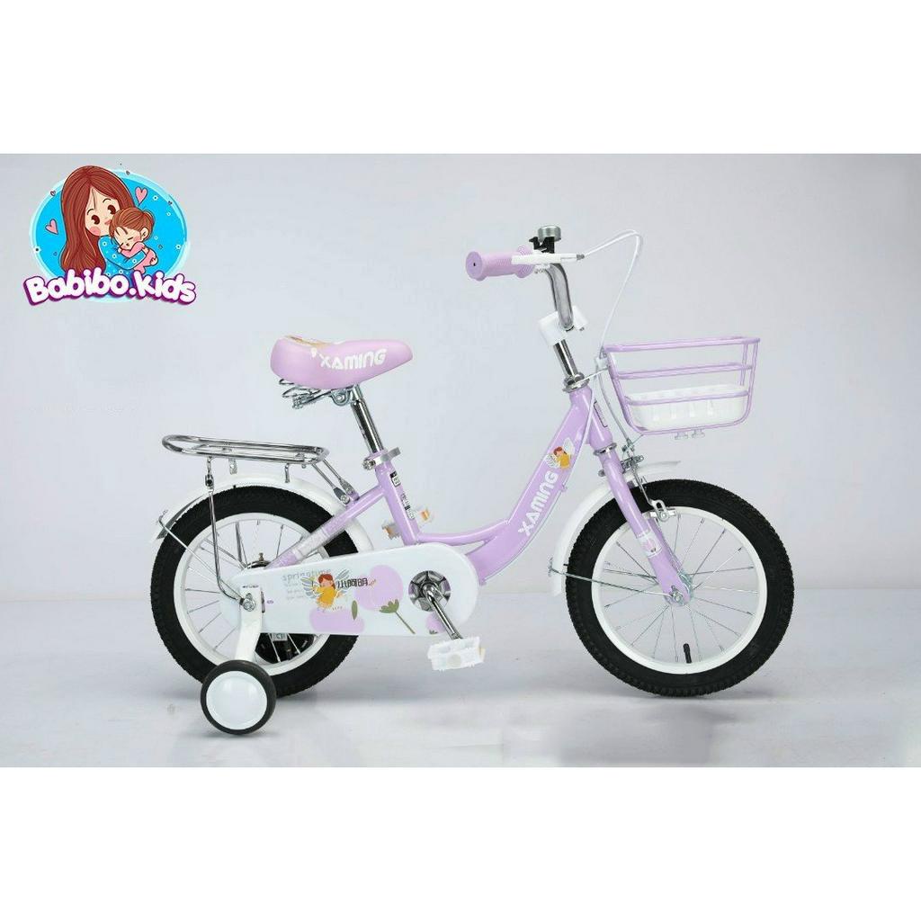 Xe đạp cho bé, Xe đạp BABIBO cho bé gái size 12- 20- Babibo.kids