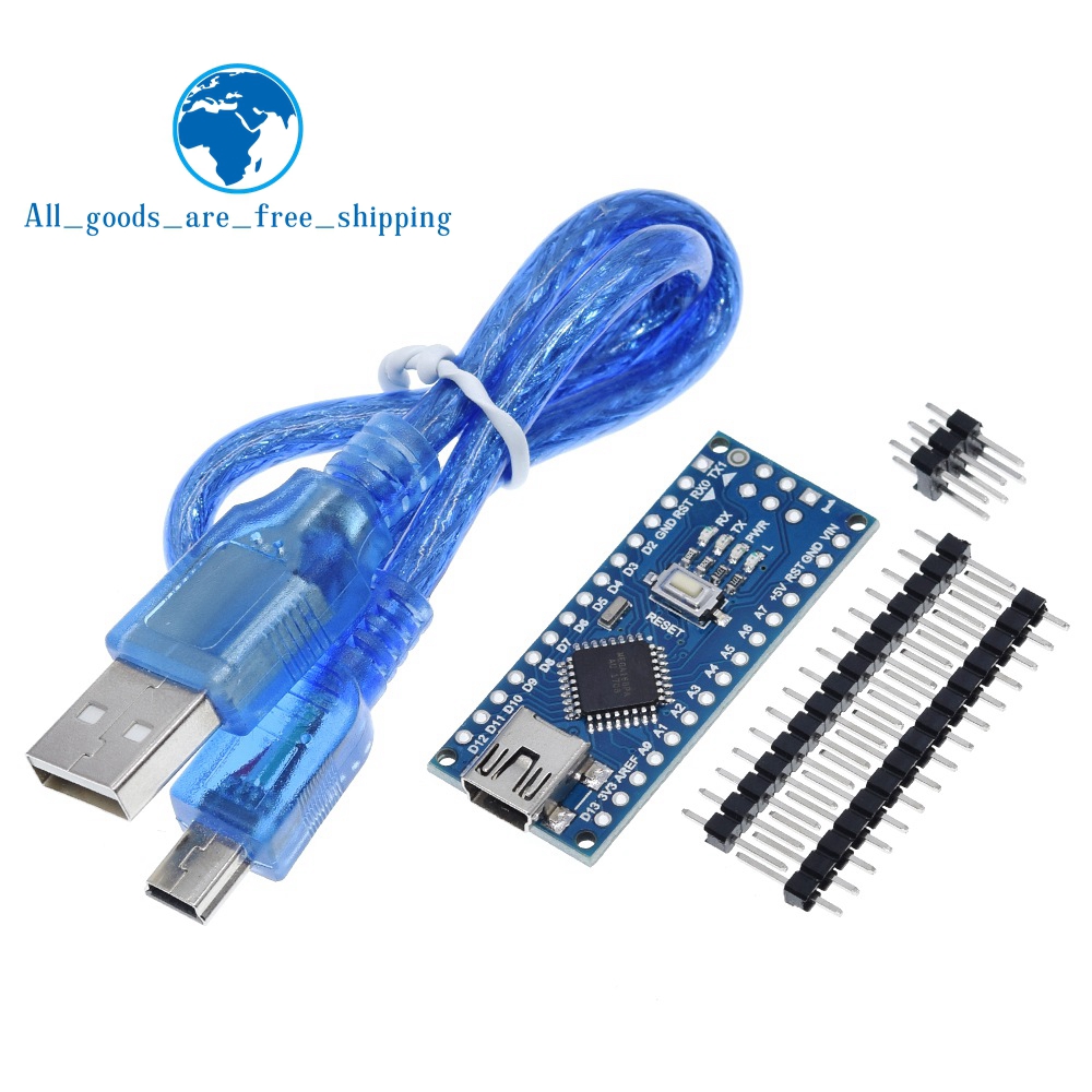 Mini USB CH340 Nano 3.0 ATmega328P Controller Board Compatible For Arduino Nano CH340C USB Driver Nano V3.0 ATmega328