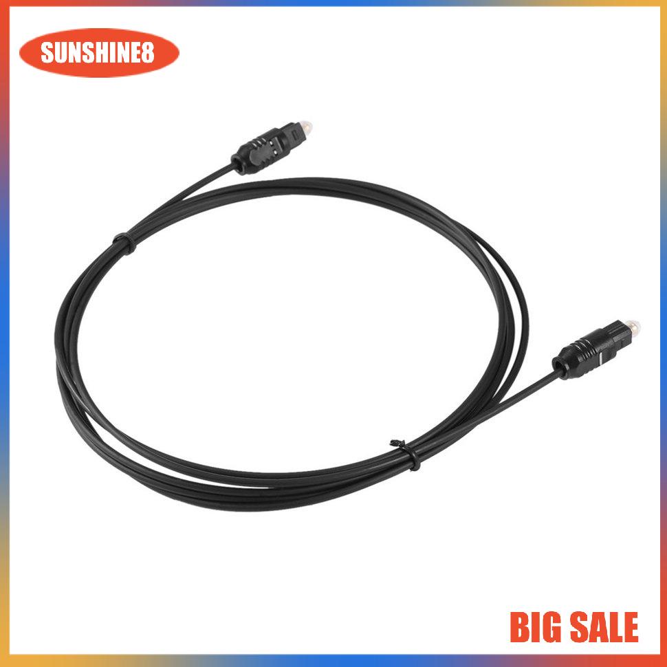 【SUN】1.8m Digital Audio Cables Connect Optical Digital Coaxial Cable Audio Cord