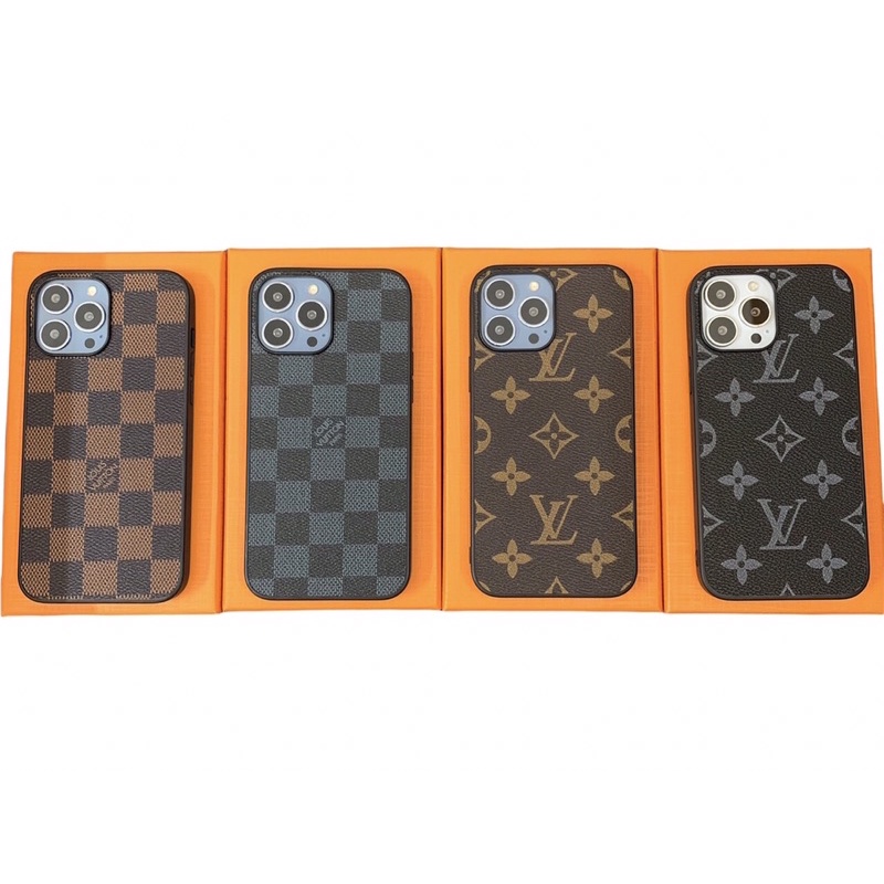 Ốp Lưng Hoạ Tiết Caro LV Dành Cho 11Promax, 12Promax, 13Promax Cực Đẹp