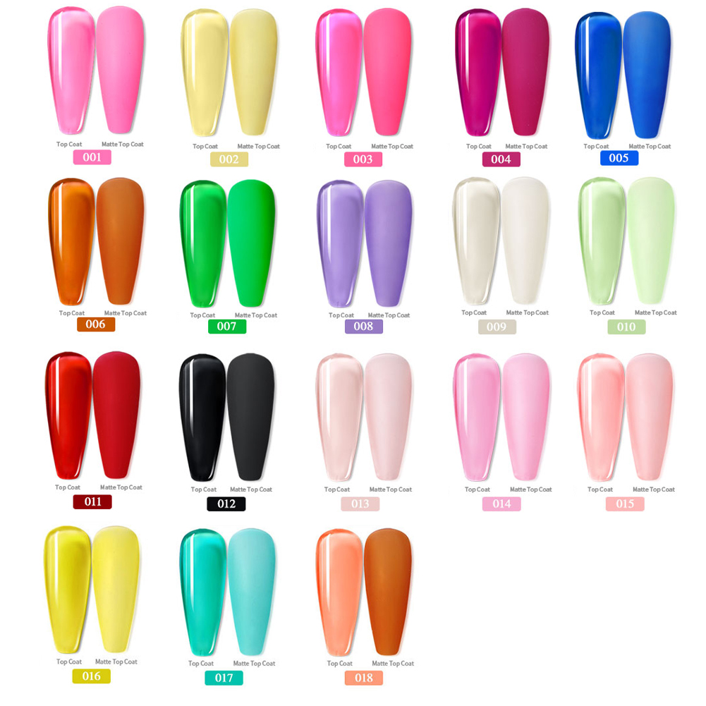 Sơn Móng Tay Gel Uv 8ml 18 Màu