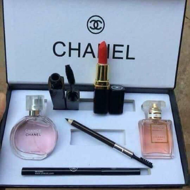 Bộ Mỹ Phẩm Chanel 5 món cao cấp