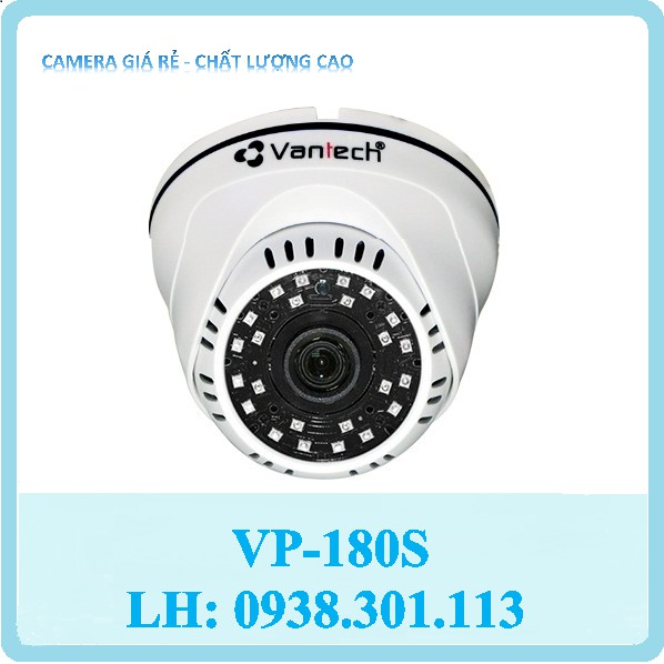 Camera IP Dome   VANTECH VP-180S