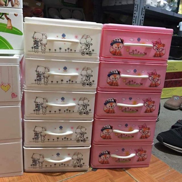 Tủ nhựa 5 tầng mini
